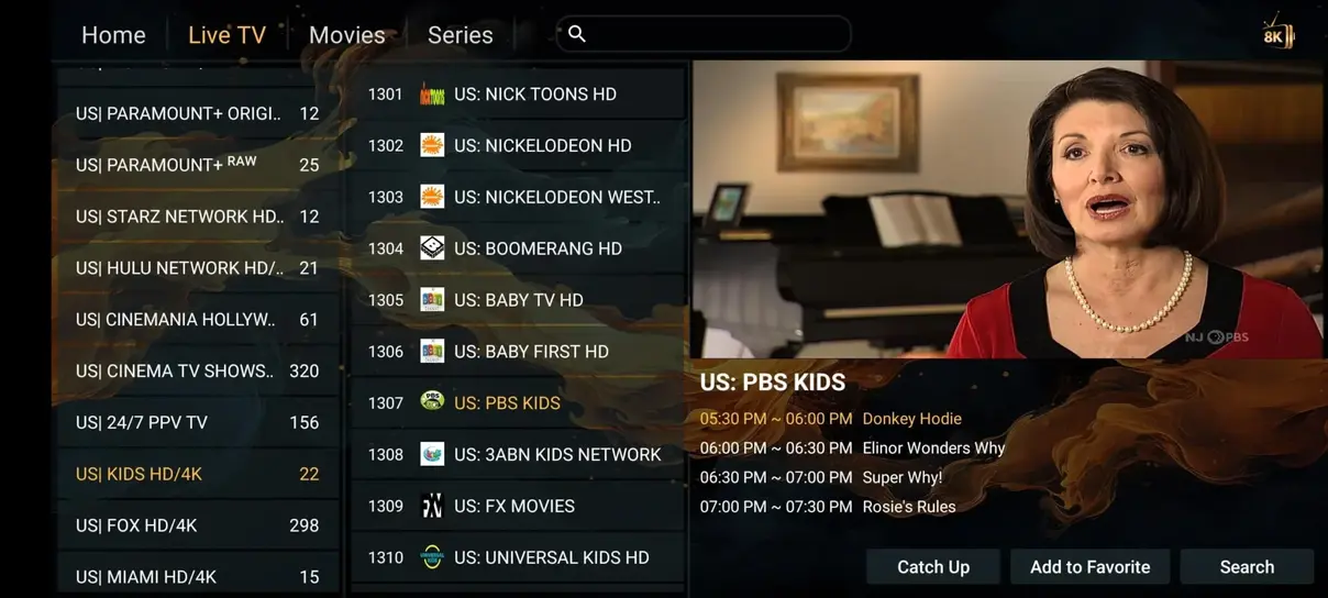 See the viewing experience visual 1